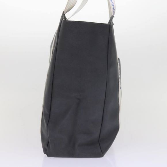 CHANEL Tote Bag Nylon Gray CC Auth yk9320 - Picture 5 of 16